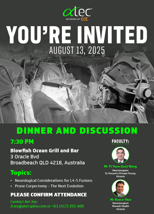 ATEC NSA PTP Dinner Invite